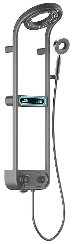 Tropic digitális zuhanyszett termosztátos csapteleppel