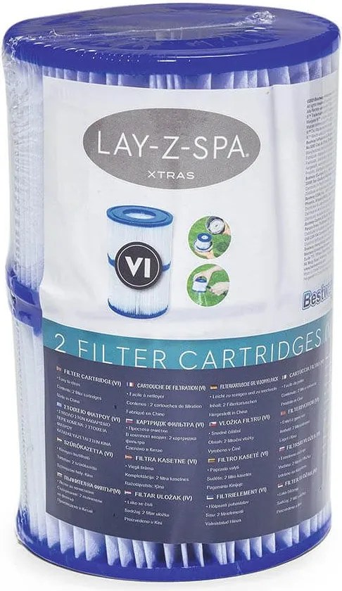 Lay-Z-Spa szűrőbetét felfújható pezsgőfürdőkhöz (VI)