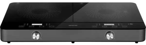 Sencor - Kétzónás indukciós tűzhely LCD kijelzővel 3400W/230V