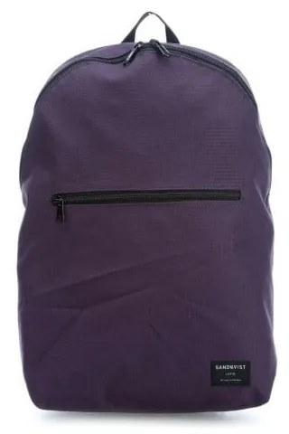 Oliver sötétlila hátitáska, hasadásgátló anyagból - Sandqvist