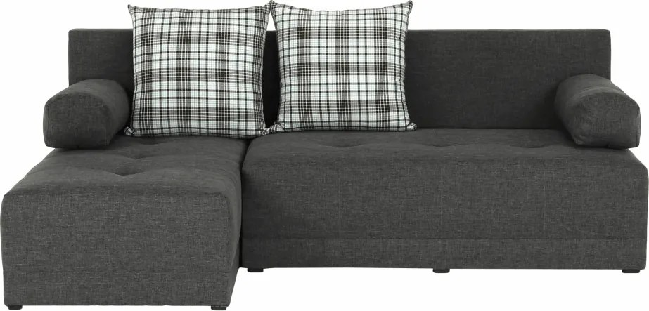 Sarokülőgarnitúra készlet, szürke melír /párnák minta, bal, MEXX NEW