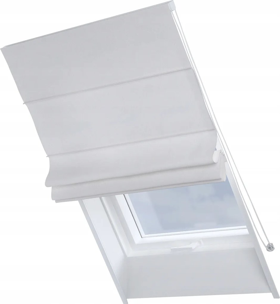 Kész redőny Rimini tetőtéri ablakra 50x60cm fehér