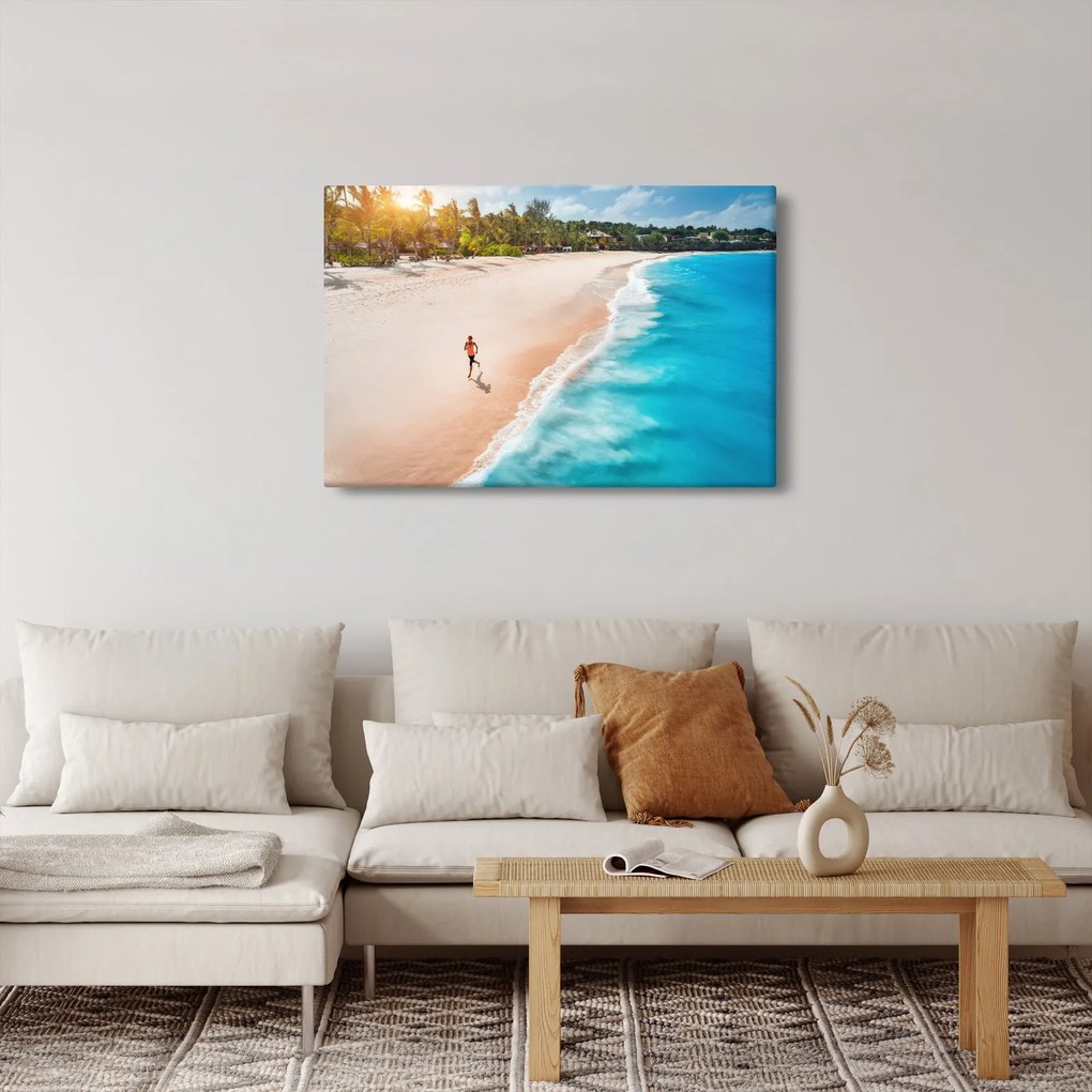 Kép - Strandfutás (90x60 cm)