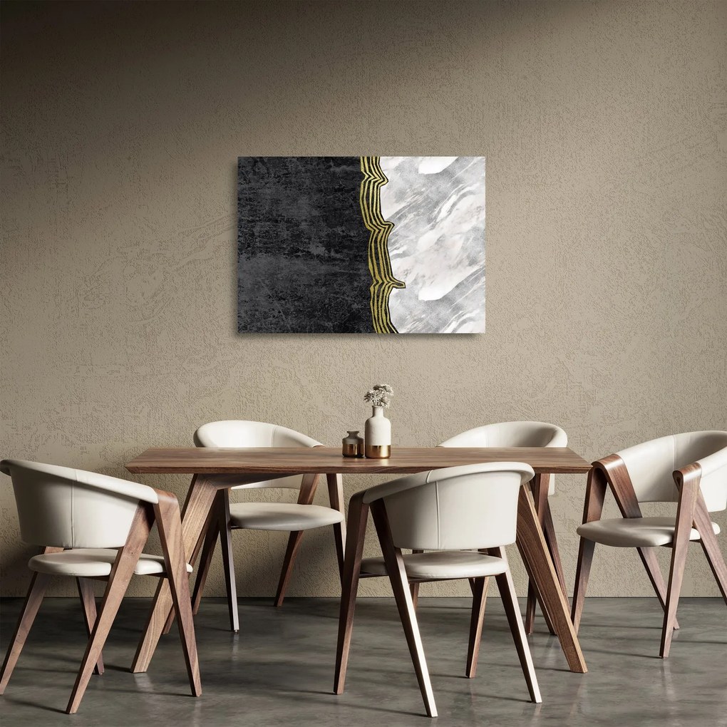 Kép - Márvány (üvegen) (70x50 cm)