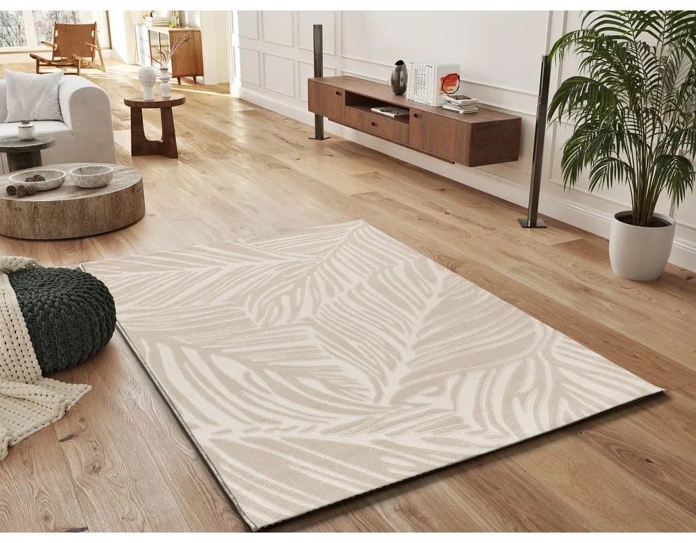 Krémszínű szőnyeg 80x150 cm Sensation – Universal