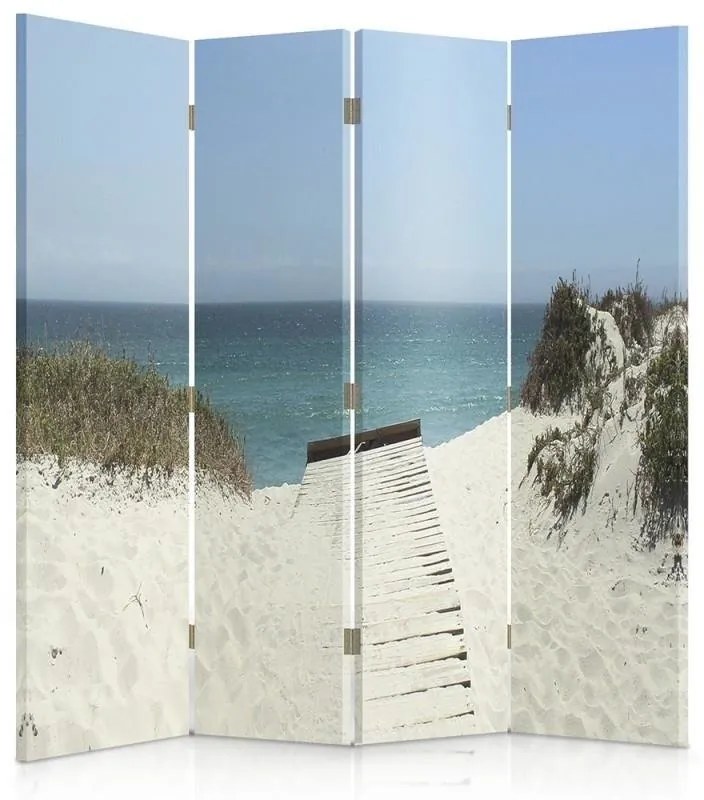 Gario Paraván Átjáró a strandra Méret: 145 x 170 cm, Kivitelezés: Klasszikus paraván