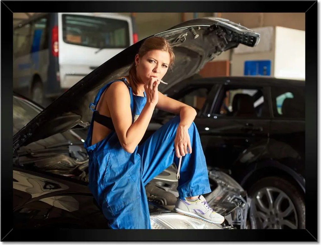 Poszterek keretben 40x30 Grażyna a garázsban Szerelő