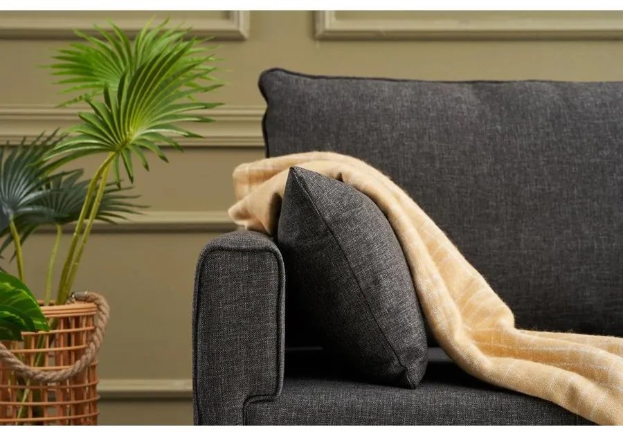 3 személyes kanapé Bella Sofa For 3 Pr - Antracit