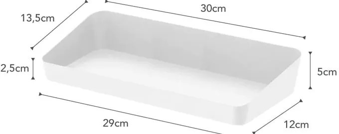 Tálca 13.5x30 cm Amenity – YAMAZAKI