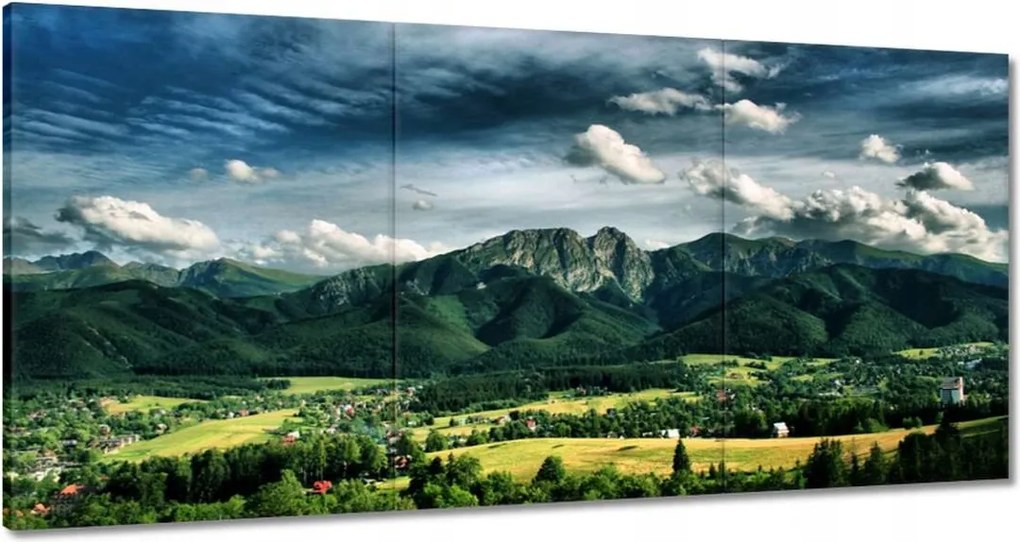 Vászonkép 60x30 Tátra