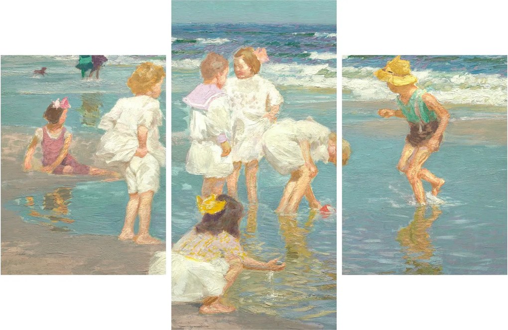 Kép - Edward Henry Potthast, A Holiday, reprodukciók (90x60 cm)