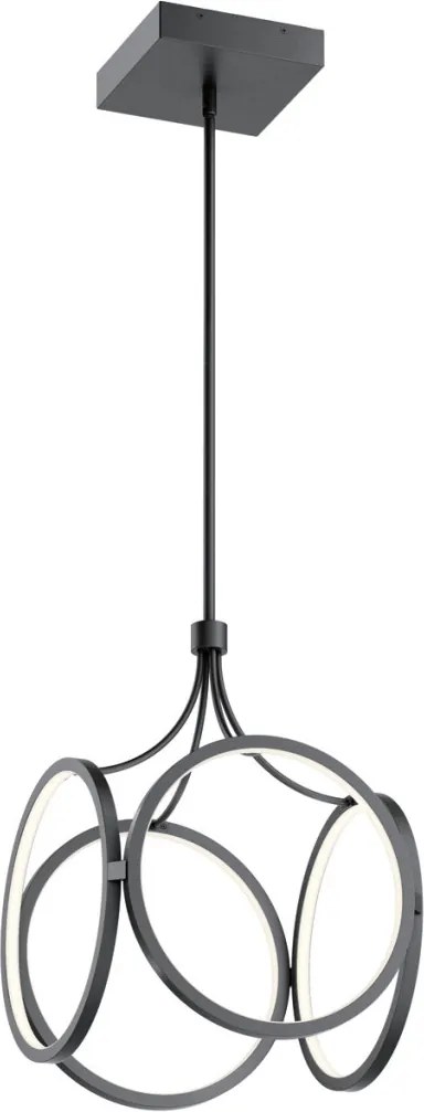 ELSTEAD QN-CIRI-P-MBK CIRIR Modern Led Függesztett Lámpa Matt Fekete LED IP20