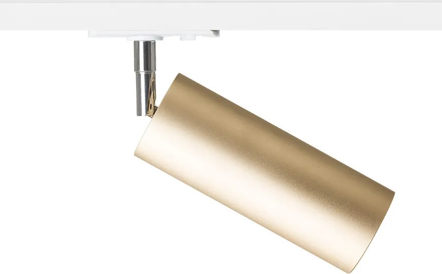 RENDL MAVRO egyáramkörös sínre aranysárga 230V LED 12W 38° 3000K