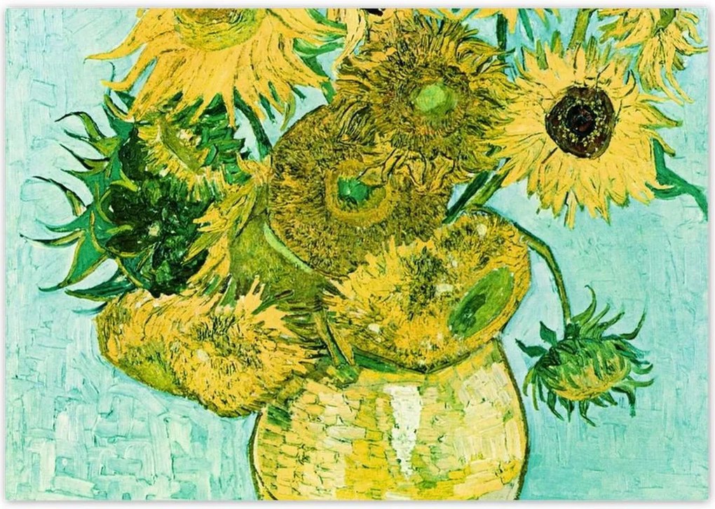 Poszterek 100x70 Van Gogh napraforgók