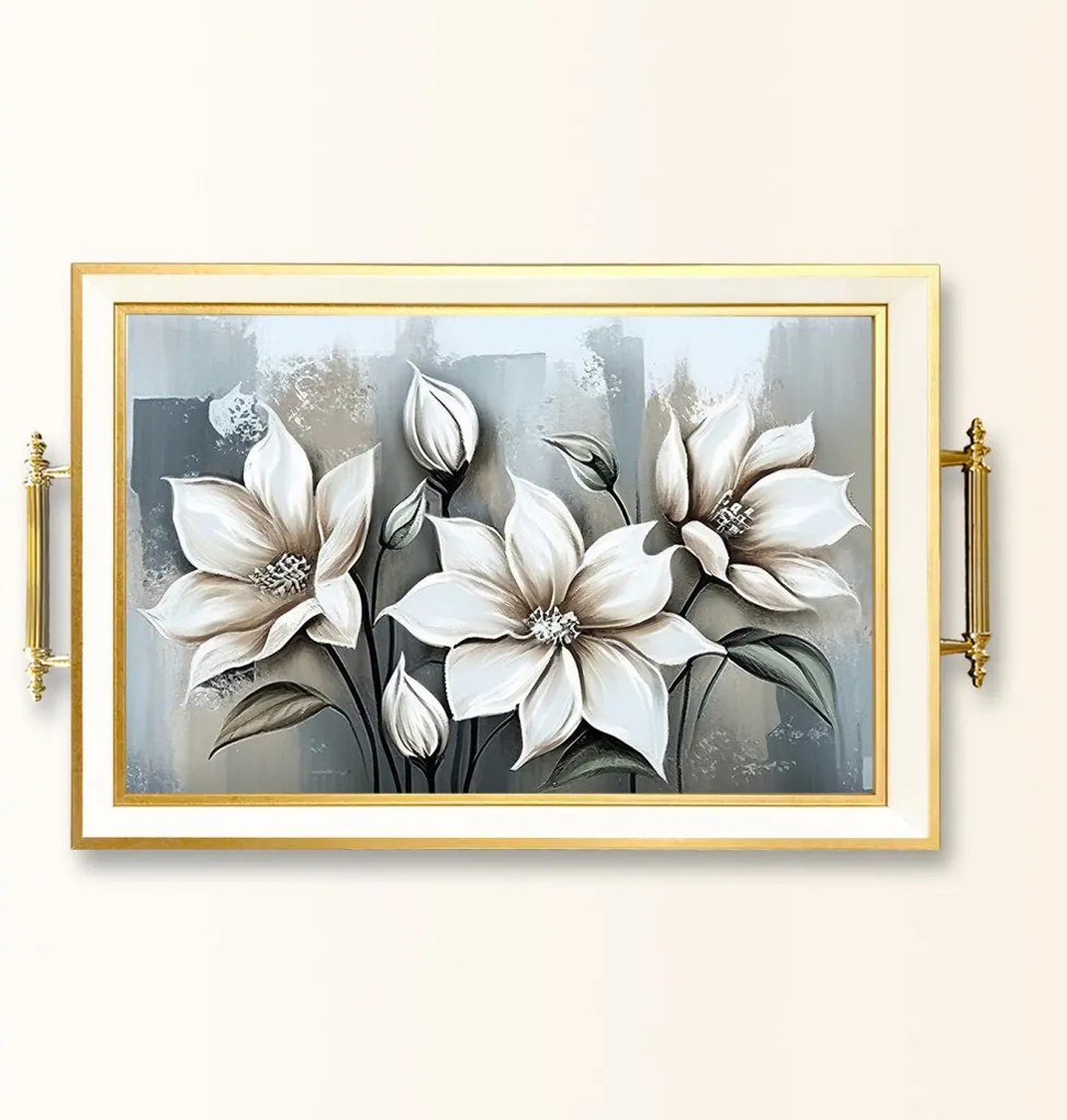 Üveg tálca, 38×24 cm – TPB9838