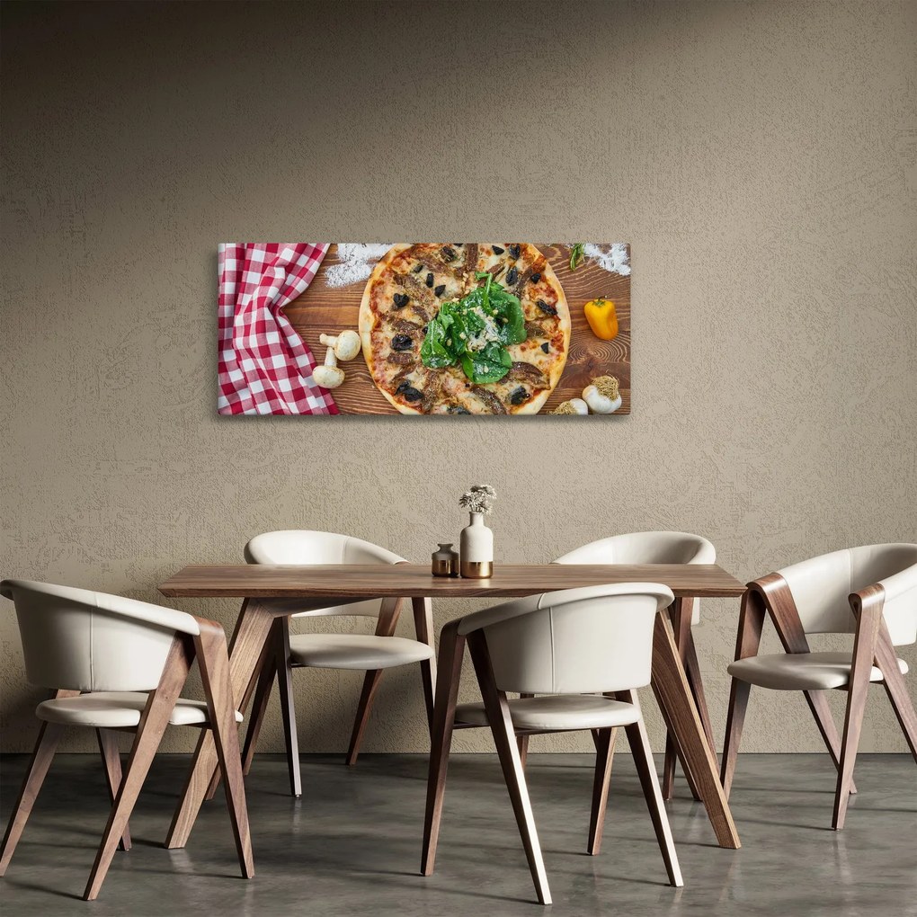 Pizza képe (120x50 cm)