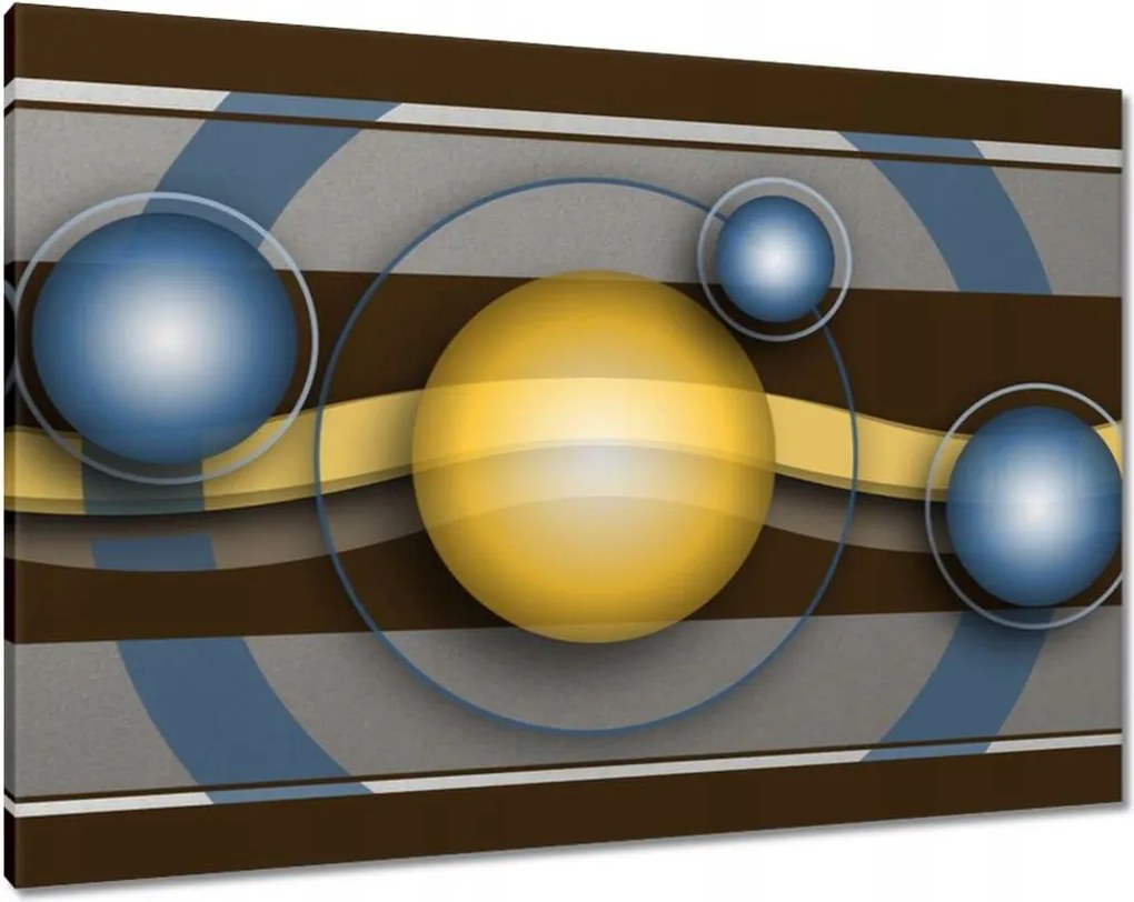 Vászonképek 100x70 Divatos gömbök Absztrakt
