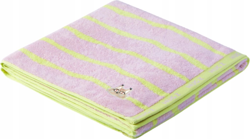 Gyorsan száradó Fürdőlepedő Nagy Mideer Hugz gyerekeknek 70 x 140 Rózsaszín