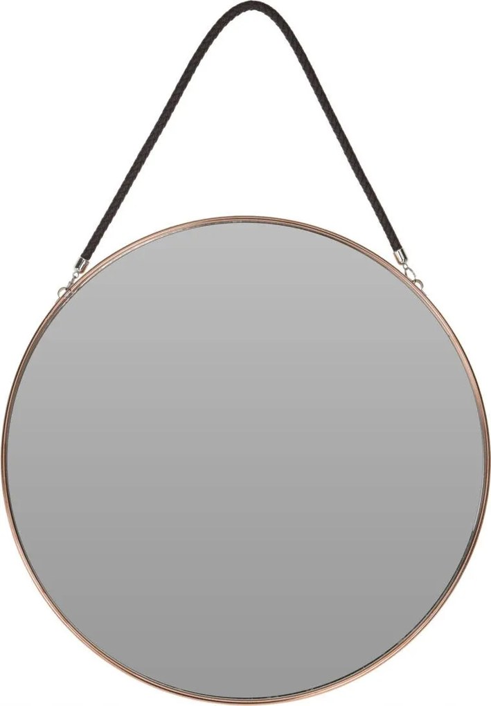 Dekoratív lógó tükör, arany keret, Ø 38