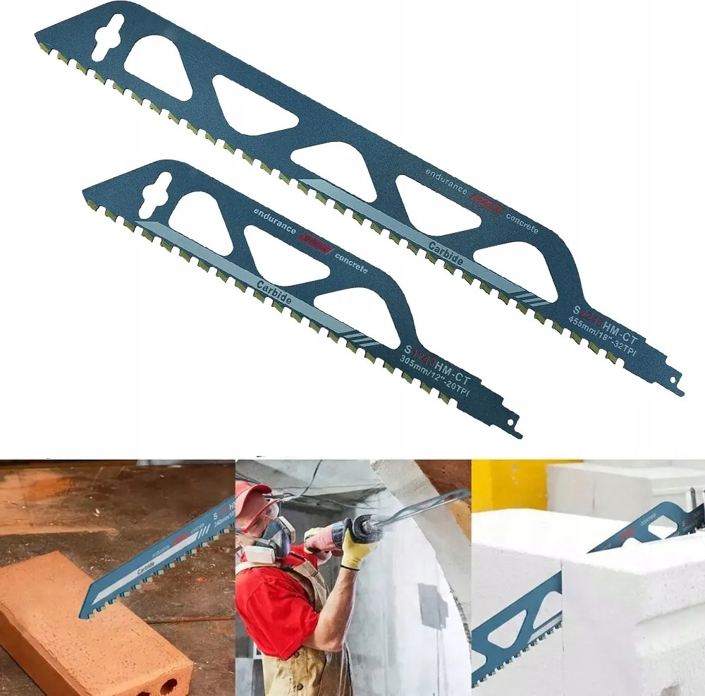 Üreges Sejtbeton Fűrészlap 455mm