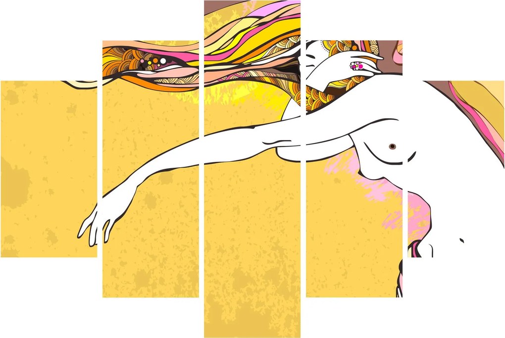 Kép - Lány (150x105 cm)