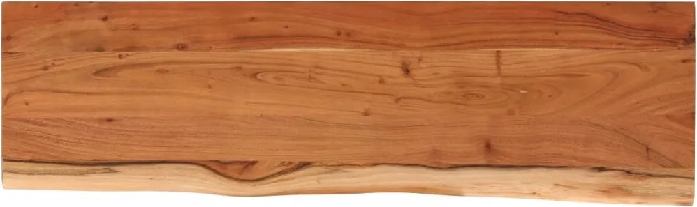 vidaXL tömör akácfa téglalap alakú asztallap 140 x 40 x 3,8 cm