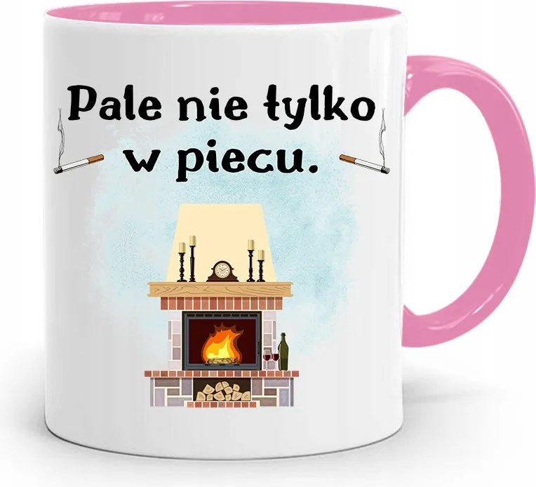 Dohányosoknak 420 Cbd Bögre Rózsaszín Ajándék fényképes nyomtatással