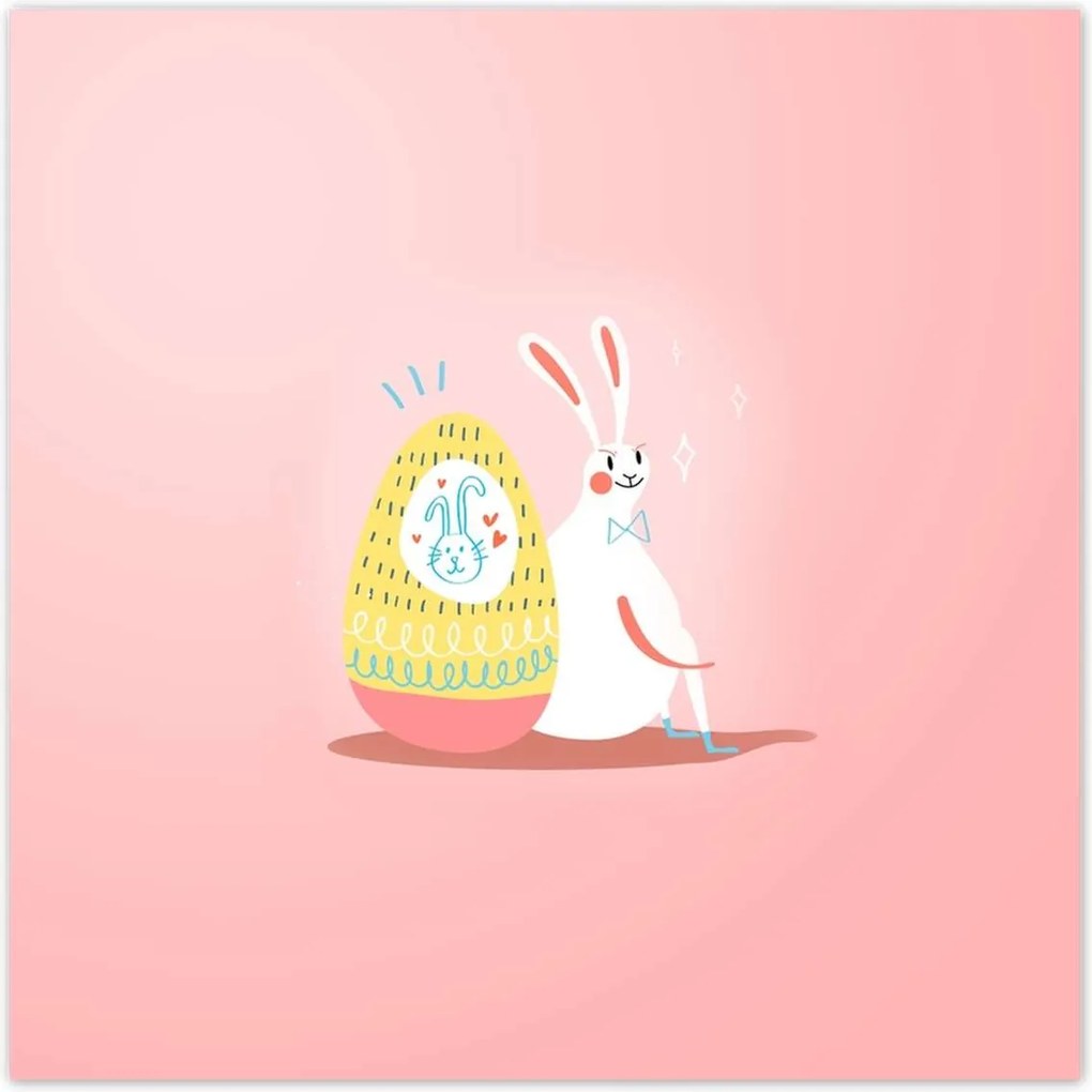Poszterek 100x100 Nyuszi Húsvét