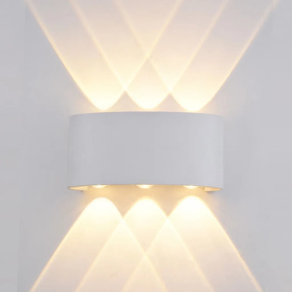 ITALUX OWL-451-3-WH ORTELO Modern Kültéri Fali Lámpa LED IP54