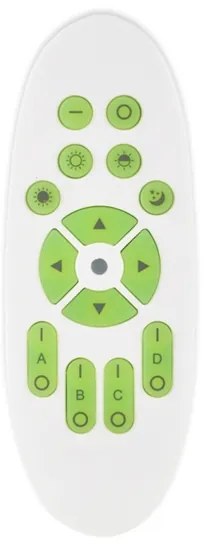 Top Light - LED Dimmelhető mennyezeti lámpa NORMAN LED/51W/230V fekete + távirányító