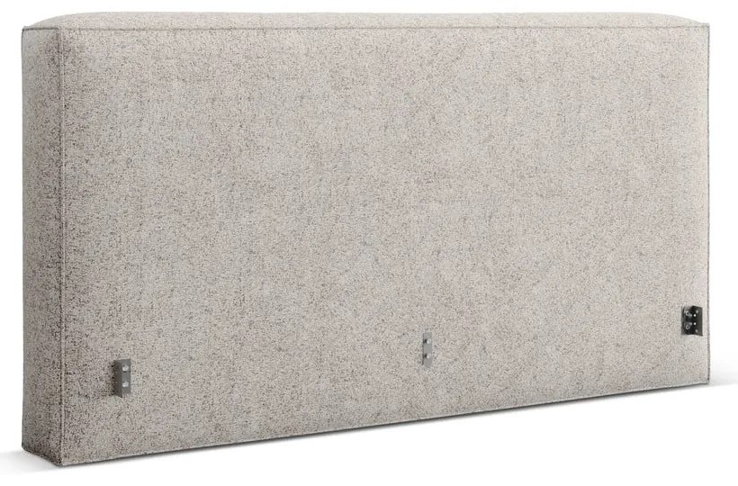 Bézs kárpitozott ágytámla 249x100 cm Olivia – Micadoni
