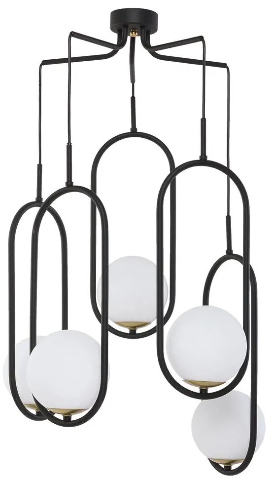 Jupiter 1728 - Csillár zsinóron IGON 5xE14/40W/230V