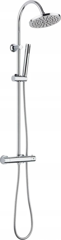 Zuhanyoszlop Termosztatikus Csapteleppel