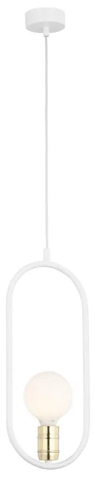 Jupiter 1821 - PI1 E27 - Csillár zsinóron PONTI 1xE14/40W/230V fehér