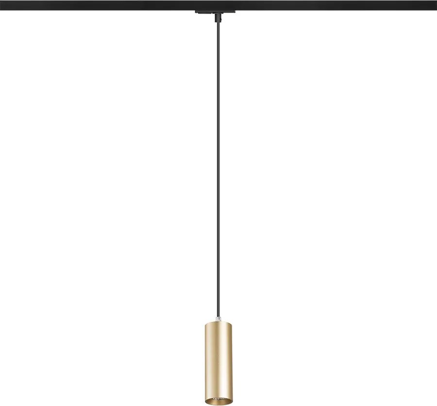 RENDL MAVRO függőlámpa egyáramkörös sínre aranysárga 230V LED 12W 38° 3000K