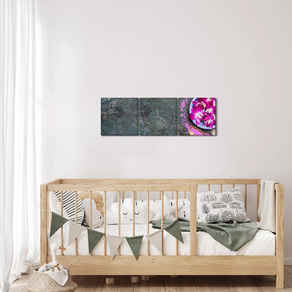 Kép - Wellness (órával) (90x30 cm)