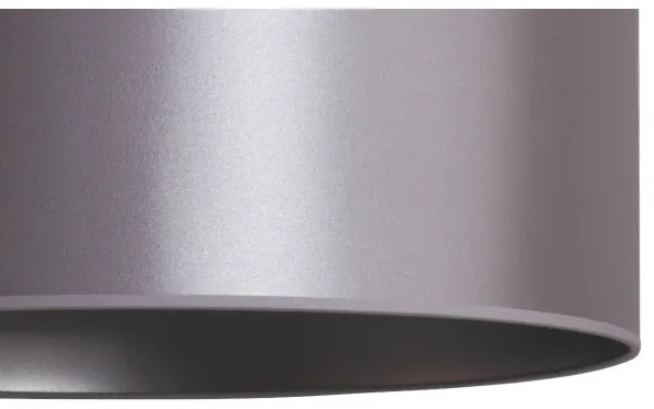 Duolla - Csillár zsinóron CANNES 1xE27/15W/230V á. 45 cm ezüst