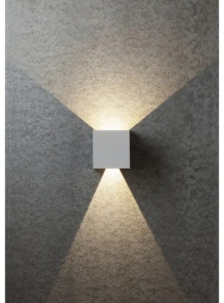 Redo 90294 - LED kültéri fali lámpatest VARY 2xLED/10W/230V 3000K IP54 fehér