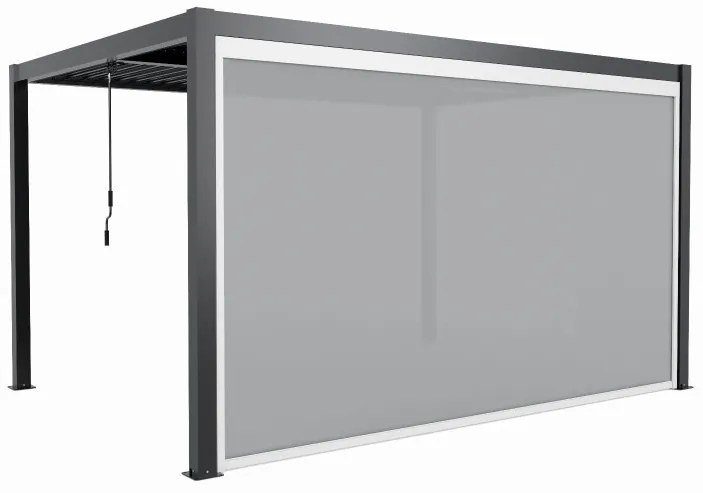 LUXE elektromos napellenző 370x218cm 4 m-ig fehér