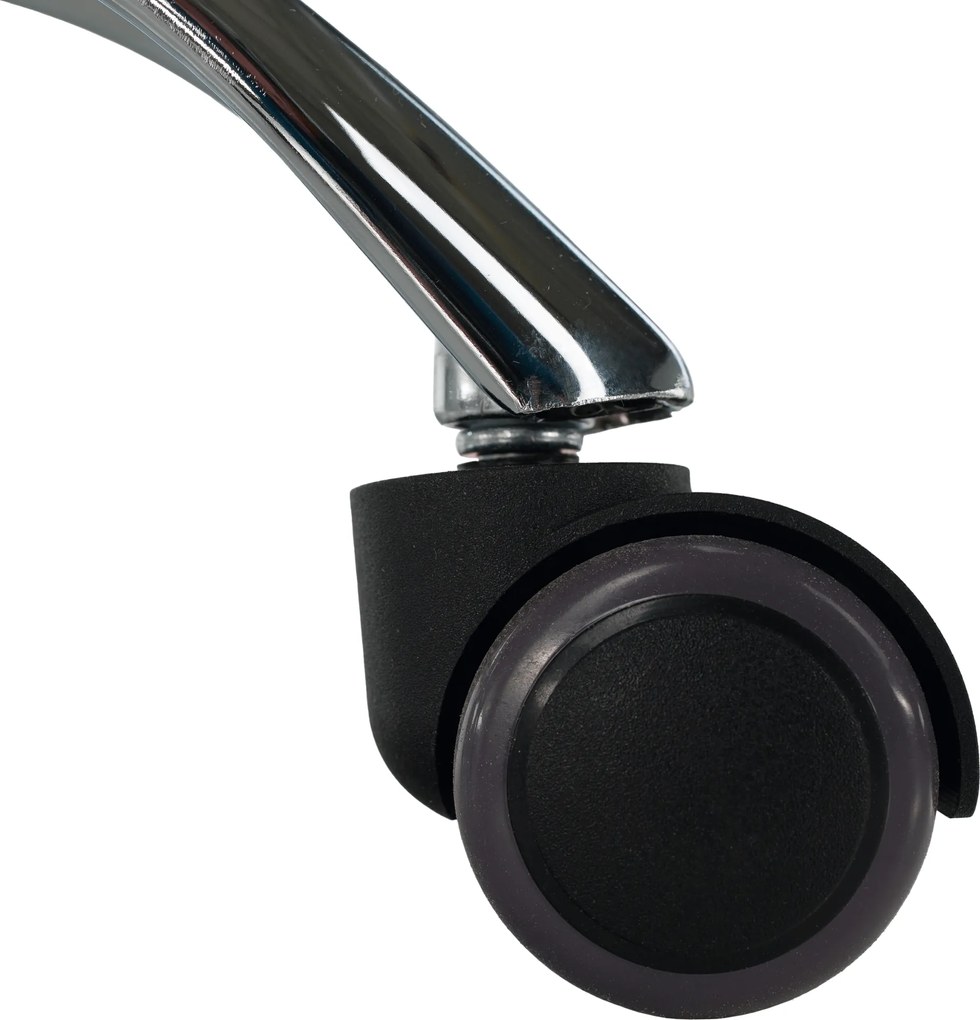 Irodai szék, kék Velvet szövet/króm, KLIAN