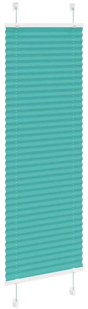 pliszírozott redőny Benzinzöld 50x150 cm szövetszélesség