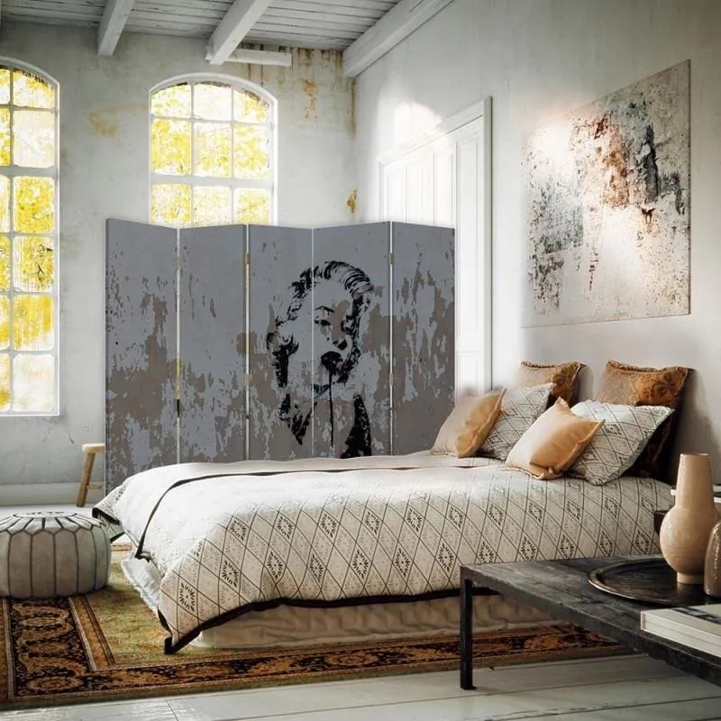 Gario Paraván Portré retro stílusban Méret: 180 x 170 cm, Kivitelezés: Klasszikus paraván