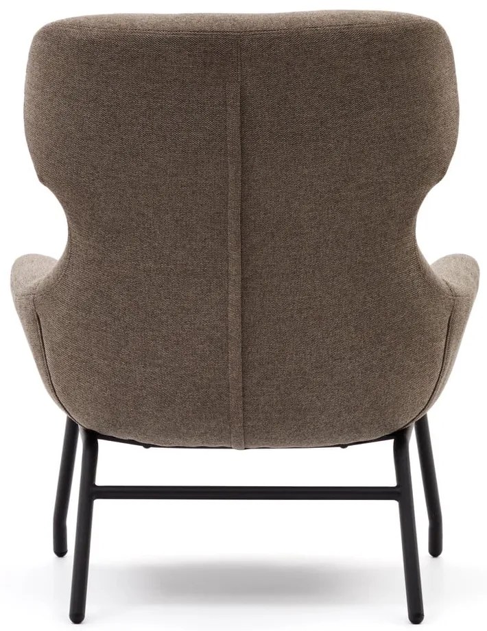Barna fotel Belina – Kave Home