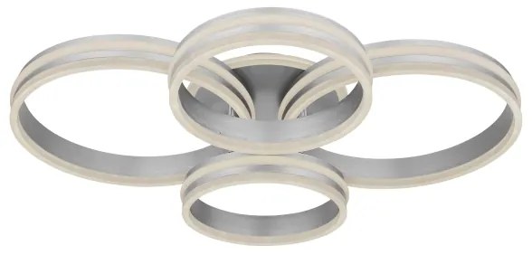 Globo 67260-90 - RUBIO LED 90W mennyezeti lámpa 68x85 cm + távirányító