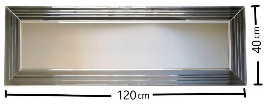 Silver C tükör 40 x 120 cm