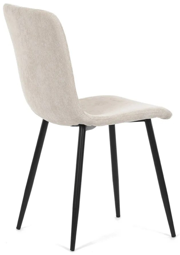 Scaun elegant de culoarea alb închis. DCL-964