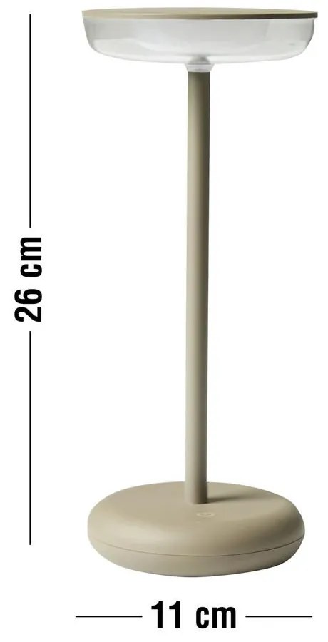 Lindesberg tölthető LED asztali lámpa