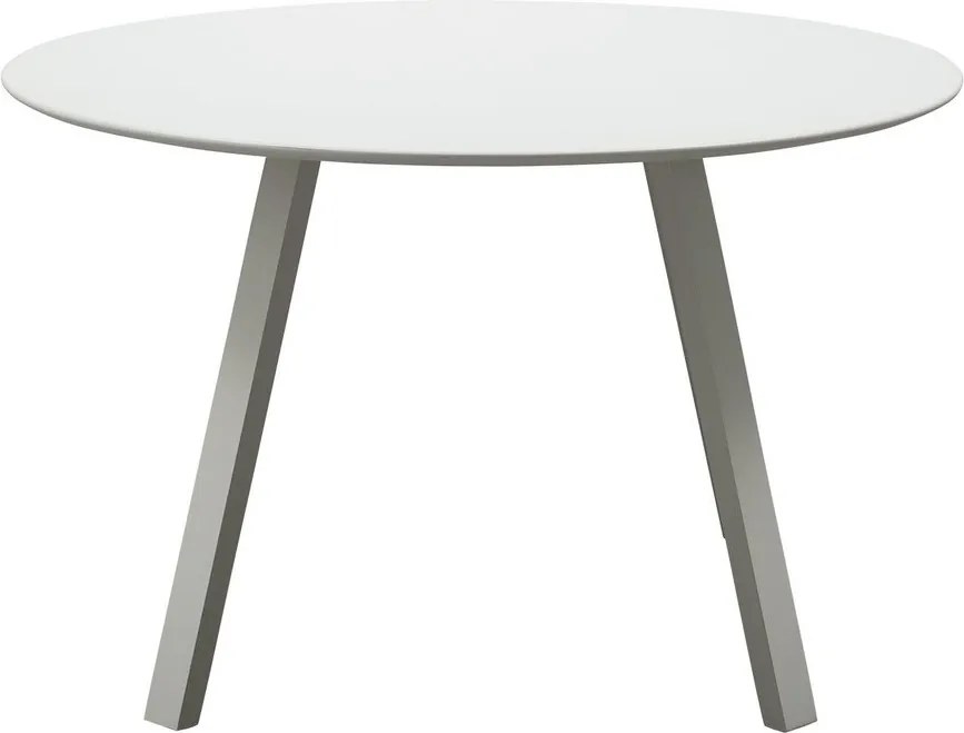 Fém kerek kerti étkezőasztal ø 120 cm Auke – WOOOD