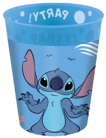 Disney Lilo és Stitch, A csillagkutya Angel micro prémium műanyag pohár 250 ml