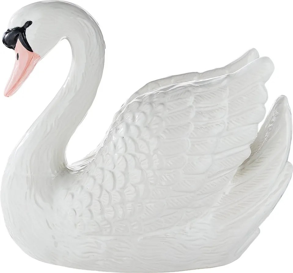ODETTE kerámia hattyú 21 cm